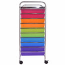 20 Drawers Rolling Cart Storage Scrapbook Paper Studio Organizer Mutli Color Home Furniture HW56501