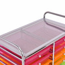 20 Drawers Rolling Cart Storage Scrapbook Paper Studio Organizer Mutli Color Home Furniture HW56501
