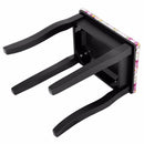 Giantex Wood Dressing Stool Padded Chair Makeup Piano Seat Rose Cushion Black Home Furniture HW53876BK