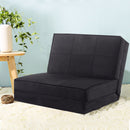 Convertible Fold Down Chair Flip Out Lounger Sleeper Bed Couch Game Dorm Guest Home Furniture HW52445