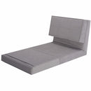 Convertible Fold Down Chair Flip Out Lounger Sleeper Bed Couch Game Dorm Guest Home Furniture HW52445