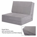 Convertible Fold Down Chair Flip Out Lounger Sleeper Bed Couch Game Dorm Guest Home Furniture HW52445