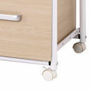 Folding Computer Laptop Desk Wheeled Home Office Furniture With 3 Drawers New Modern Workstation Desks HW66328