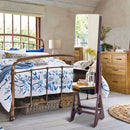 LED Jewelry Cabinet Standing Armoire Organizer w/ Bevel Edge Full Size Mirror Home Furniture HW58540