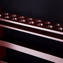 LED Jewelry Cabinet Standing Armoire Organizer w/ Bevel Edge Full Size Mirror Home Furniture HW58540