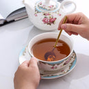 4-Piece Tea for one Set Portable  Porcelain China Ceramic Tea Sets