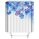 Butterfly  Shower Curtains Polyester Waterproof Shower Curtains