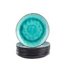 Aqua 4/8/12 Pieces Pottery Stoneware Vintage Ceramic Green