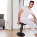 Wobble Chair Height Adjustable Active Learning Stool Sitting Home Office Black Commercial Furniture HW57072