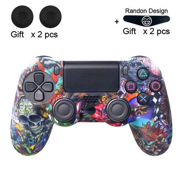 Soft Silicone Gel Rubber Case Cover For SONY Playstation 4 PS4 Controller