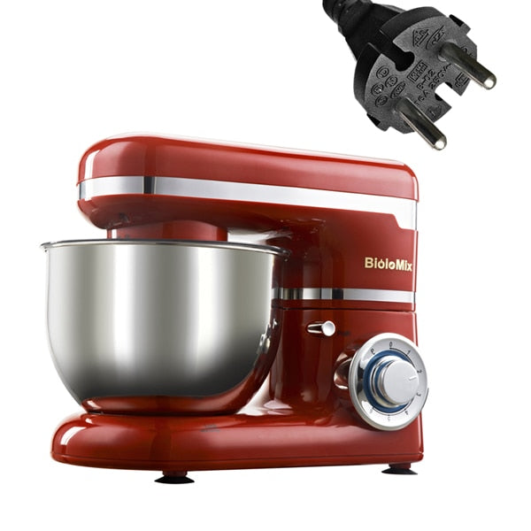 6-speed Kitchen Food Mixer Cream Egg Whisk Blender Cake Bread Maker Machine