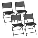 Set of 4 Outdoor Patio Folding Chairs Camping Deck Garden Pool Beach Furniture