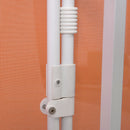 Lounger Patio Outdoor Chaise Lounge Chair Bed Orange