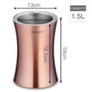 Wine ice Bucket Beer Whiskey Cooler Bottle Holder Stainless Steel