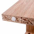 Set of 2 Nesting Coffee End Table Side Table Wood Color  Living Room Furniture HW58203