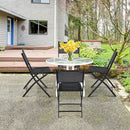 Set of 4 Outdoor Patio Folding Chairs Camping Deck Garden Pool Beach Furniture
