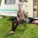 Set of 4 Outdoor Patio Folding Chairs Camping Deck Garden Pool Beach Furniture