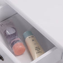 Black White Vanity Wood Makeup Dressing Table Stool Set Modern Dressers for Bedroom With Swivel Mirror and Stool HW52600