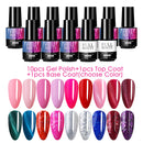 Nail Kits 90W UV Lamp Nail Dryer Soak Off Gel Nail Polish Professional Electric Drill