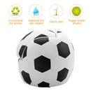 Football Shape Kids Sofa Chair Couch Children Toddler Birthday Gift w/ Ottoman
