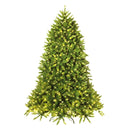 5ft Pre-lit PVC Christmas Fir Tree Hinged 8 Flash Modes