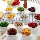 Ramekin Set of 12 4.3" Porcelain Baking Dipping Dishes Souffle Fruit