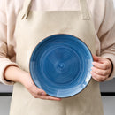 4/8/12-Pieces Porcelain Dessert Plate in Vintage Look Ceramic Plate