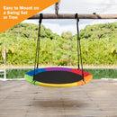 40'' Flying Saucer Tree Swing Indoor Outdoor Play Set Swing for Kids