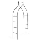 8'4'' High x 4'7'' Wide Steel Garden Arch Rose Arbor Climbing Plant Outdoor Garden GT3261