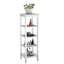 5-Tier Utility Shelves Storage Rack Multifunctional Freestanding Shelving Unit
