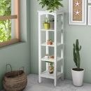 5-Tier Utility Shelves Storage Rack Multifunctional Freestanding Shelving Unit