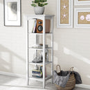 5-Tier Utility Shelves Storage Rack Multifunctional Freestanding Shelving Unit