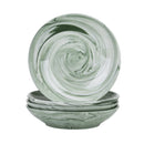 4-piece Ins Hot Pattern Handpainted Porcelain Ceramic Plate Set