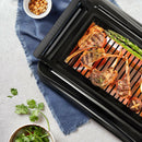 Smokeless Indoor BBQ Grill with Advanced Infrared Technology Zero Smoke Black