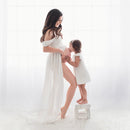 Sexy Maternity Dresses For Photo Shoot Chiffon Pregnancy Dress Maxi Gown Dresses For Pregnant Women Clothes
