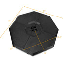 4PCS Patio Cantilever Offset Umbrella Weights Base Plate Set