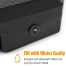 4PCS Patio Cantilever Offset Umbrella Weights Base Plate Set