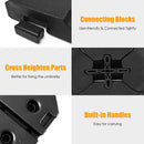 4PCS Patio Cantilever Offset Umbrella Weights Base Plate Set