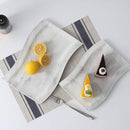 2-pieces Marble Porcelain Dinner Dinnerware Plate Set, Rectangular