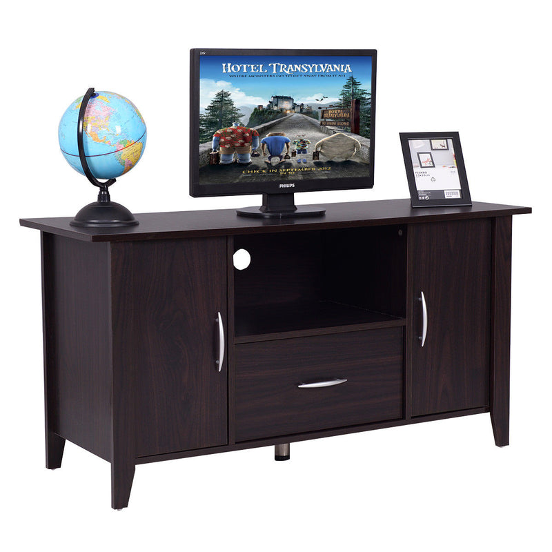 Modern TV Cabinet Media Unit Storage Shelf TV Stand Media Console Furniture Home 55inch TV