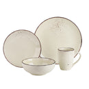 Vintage 4-Piece Ceramic Dinner Set for One person