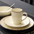 Vintage 4-Piece Ceramic Dinner Set for One person