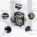 Computer Desk PC Laptop Table Study Workstation Home Office Furniture Black