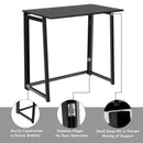 Foldable Computer Desk Home Office Laptop Table Writing Desk Study Table Black