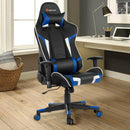 Massage Gaming Chair Reclining Swivel Racing Office Chair w/Lumbar Support