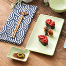 Japanese Style Porcelain Sushi Set with Gift Box