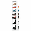 Wooden Shoes Storage Stand 7 Tiers Shoe Rack Organizer Multi-shoe Rack Shoebox