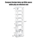 Wooden Shoes Storage Stand 7 Tiers Shoe Rack Organizer Multi-shoe Rack Shoebox