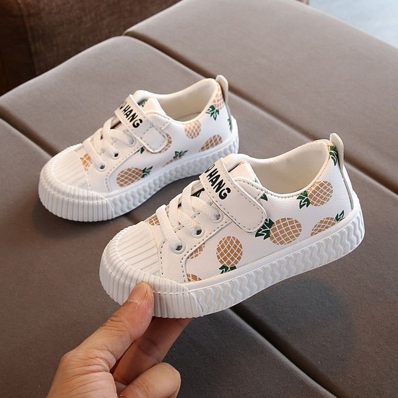Children's Strawberry Pineapple  Shoes Fashion Kids Sports Sneakers