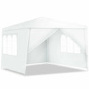Canopy Party Wedding Event Tent 10'x10' Heavy Duty Outdoor Gazebo Side Walls